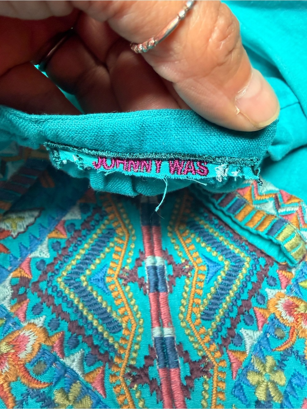 Johnny Was Sentrie Peasant Blouse - Picture 10 of 13